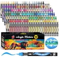 thumbnail image 1 of Marcadores de pintura acrílica TBC 168 colores a base de agua, 1 of 7