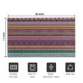 thumbnail image 5 of Purple Boho Tribal Stripes and Hearts Pattern Door Rugs,Washable Non Slip Door Mats Indoor,Decorative Door Mats,Entry Mat Indoor for Entrance,Bedroom,Kitchen,Bathroom,17"x30", 5 of 6