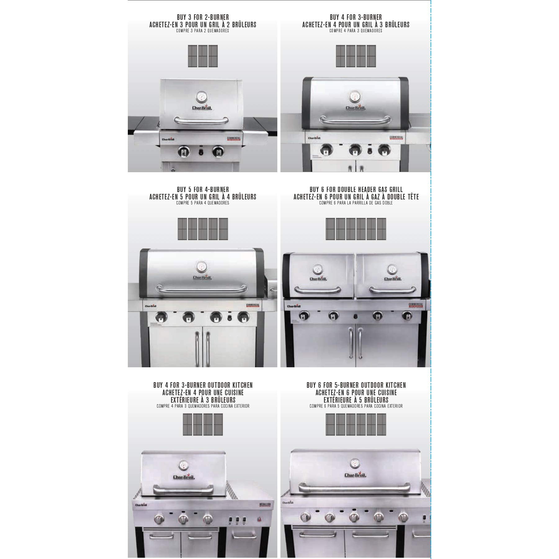 Char-Broil 133488 TRU Grill Grate & Emitter