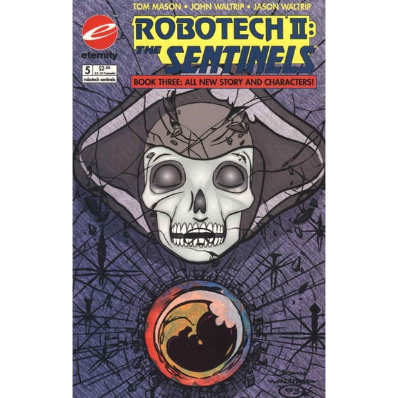 Robotech II: The Sentinels Book III #5 VF ; Eternity Comic Book