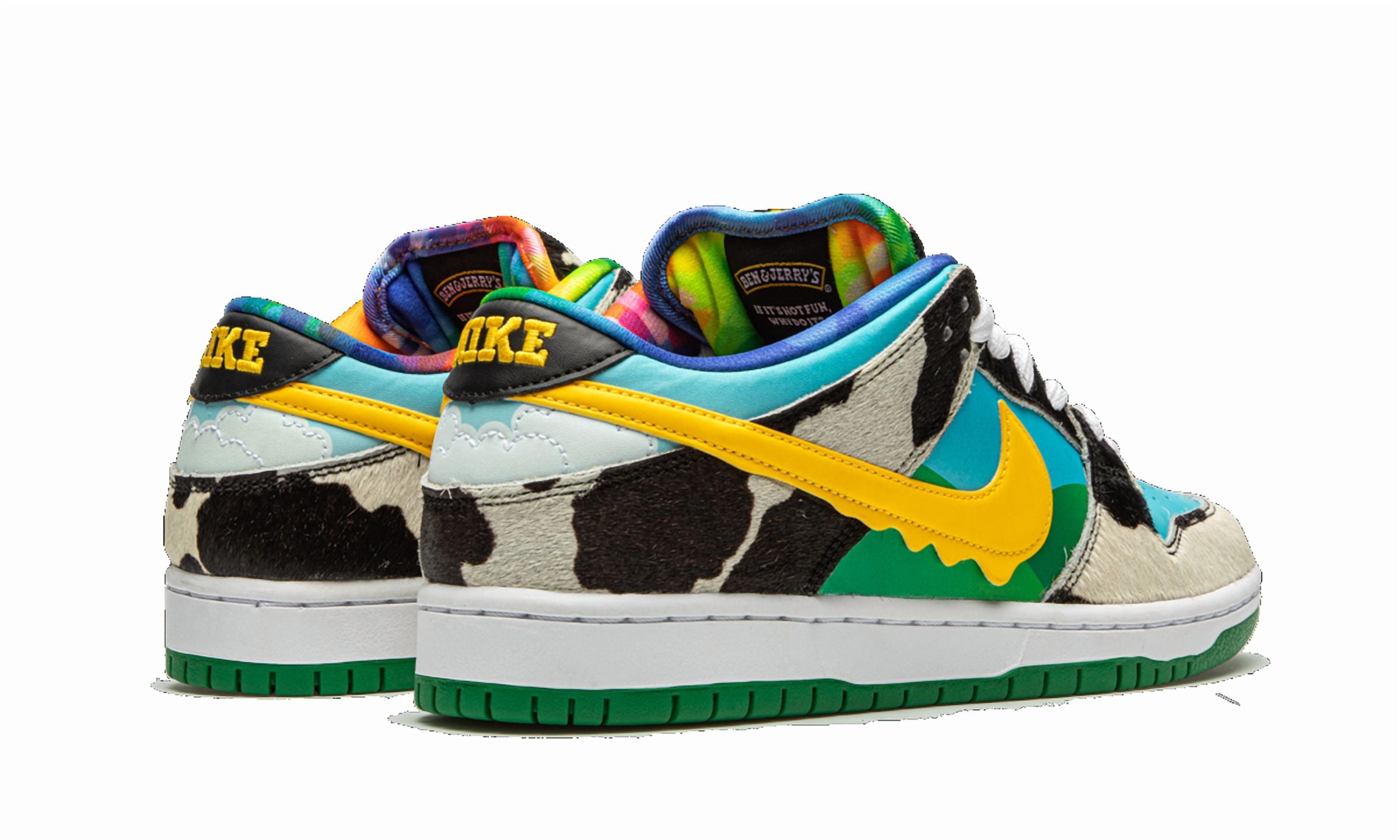 NIKE MENS SB Dunk Low "Ben & Jerry's - Chunky Dunky" CU3244 100 CU3244 100 from Stadium Goods