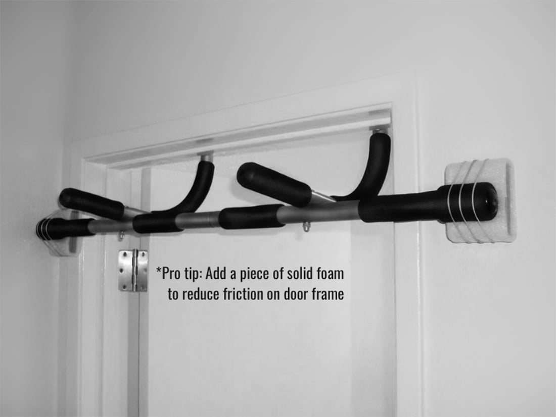 Rubberbanditz Pull Up Bar Workout Bar for Doorway, Portable Door Frame Horizontal Chin-up Bar