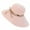 Pink, variant on Sun Hat Breathable UV Protection Summer Women'S screen Travel Children Summer Beach Sun Visor Grey