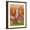 Brown Frame, variant on Art.com Robots On Safari Art Print by Cindy Thornton, Black Frame Wall Art, 32" x 40"