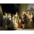 thumbnail image 2 of Goya, Francisco 32x26 Gold Ornate Wood Framed with Double Matting Museum Art Print Titled - Charles IV of Spain and His Family, 2 of 4