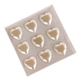 thumbnail image 2 of YAOMOBB Heart-shaped Sticker Self Adhesive 3D Faux Crystal Heart Sticker Perfect for DIY Scrapbooking, 2 of 7