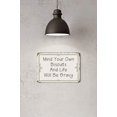 thumbnail image 2 of Muchenggift Mind Your Own Biscuits and Life Metal Plaque, 2 of 7