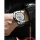 thumbnail image 3 of Reloj de pulsera impermeable Binbond Hollow no mecánico  Blanco, 3 of 9