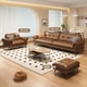 thumbnail image 4 of Luxury Living Room Sofas Modern Sectional Europe Living Room Sofas Leather Lazy Confort Recliner Nordic Brown Muebles Home Decor My Lux Decor Round, 4 of 24