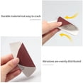 thumbnail image 3 of SPEEDWOX 30 Pcs Hook and Loop Triangle Sandpaper 180 Grit 80mm 3-1/8 Inches for Oscillating Multi Tool Detail Sander Sanding Discs Triangle Sanding Pads, 3 of 7