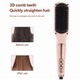 thumbnail image 5 of Hair Brush Dryer for Women  | Heated Hair Straightening Brush Flat, 5 of 7