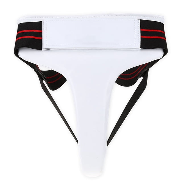 Protector de ingle para taekwondo, boxeo, karate, suspensorio, sanda, protector de entrepierna (M)