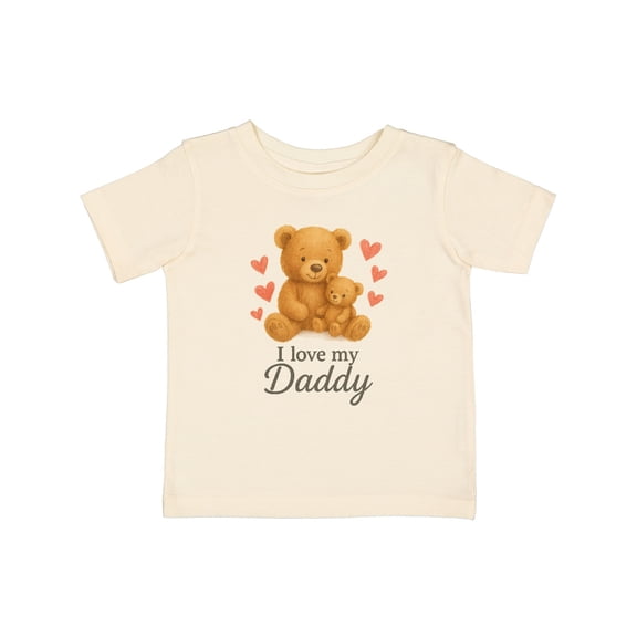 Inktastic I Love My Daddy Boys or Girls Baby T-Shirt