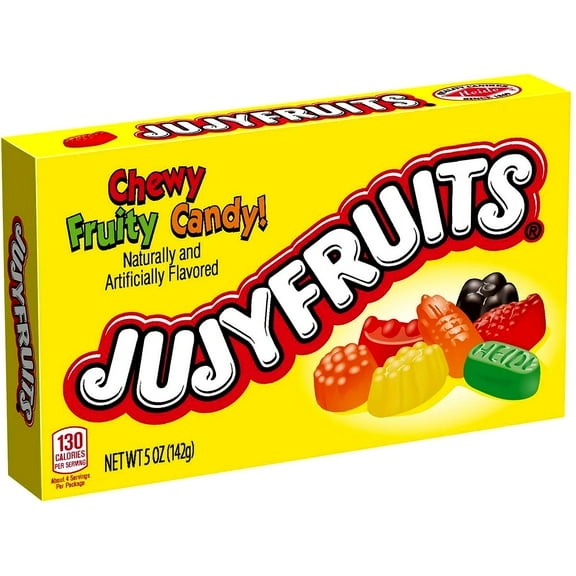 Jujyfruits Chewy Fruity Candy Theater Box 5oz (2 pack)