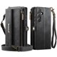 thumbnail image 2 of Compatible For Samsung Galaxy A55 5G Case CASEME C39 RFID Zipper Wallet Stand Leather Cover with Strap, 2 of 5