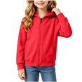 thumbnail image 5 of StSilkitty Hoodies for Boys Girls Zip up Long Sleeve Hooded Jacket with Pockets Fall Winter Lightweight Fashion Clothes, 5 of 7