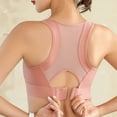 thumbnail image 3 of Ropa interior deportiva de fitness para mujer, de malla de gran tamaño, resistente a los golpes y de alta resistencia, para yoga, correr, fitness, fina y hueca, 3 of 6