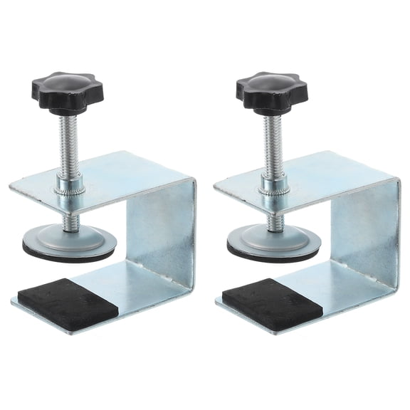 2 Pcs Drawer Front Installation Clamps, Woodworking Jigs, Silver