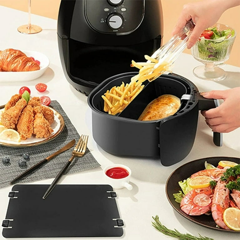 Air Fryer Tray for Ge Oven Air Fryers Air Fryer Basket Divider Fit With  7.1in 8.3in 9.1in Cooking Divider Keeps Food Separated 