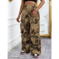 thumbnail image 5 of aPAY Jeans for Women Long Denim Cargo Pants Pants Retro Distressed Multi Pocket Design Regular Size, 5 of 6