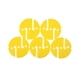 thumbnail image 1 of Naiovety 5 uds Logos geometría señal de plástico recordatorio que indica pequeño signo ligero para buceo natación bajo el agua Deportes acuáticos Amarillo, 1 of 6