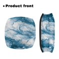 thumbnail image 2 of HELLHERO Seat & Backrest Cover Set and Seat and Backrest Covers Easy Install & Waterproof and Unisex Blue and White Ink Wash Texture, 2 of 7
