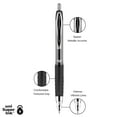thumbnail image 2 of uni-ball 207 Retractable Gel Pens, Medium Point (0.7mm), Black, Box of 36, 2 of 8