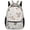 Color-1, variant on Cute Bunnies Blue Sky Oxford Cloth Backpack Double Zipper Hidden Pocket