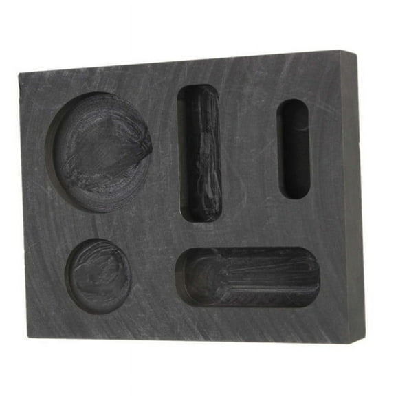 Durable Graphite Casting Ingot Mold Coin Combo Melting Ingot Mold Graphite