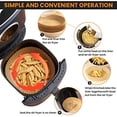thumbnail image 3 of Disposable air fryer paper liner-170 PCS non-stick parchment is suitable for air fryer, air fryer paper liner and air fryer parchment liner ( 6.3 inches)., 3 of 6
