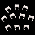 thumbnail image 2 of 50 Pièces 20mm Diamètre Blanc PVC Tuyau d'Alimentation en Eau Clips Raccords, 2 of 4