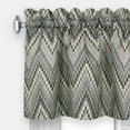 thumbnail image 3 of Achim Home Furnishings AVVL14CC12, Charcoal Avery Window Curtain Valance, 58"x14", 3 of 5