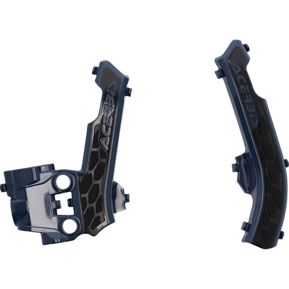 Acerbis X-Grip Blue/Black Frame Protectors (2979611034)
