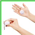 thumbnail image 4 of Volleyball Fun Keychain Set - 20 Pack White Volleyball Keychains for Party Favors, School Rewards, and Gift Bag Fillers Perfect for Sports Enthusiasts and Events, 4 of 5