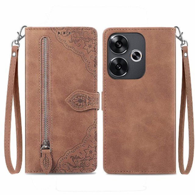 Funda billetera anti-golpes para GANGXUN Xiaomi POCO F6 , ideal para día a día y trabajo