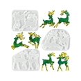 thumbnail image 1 of 1pc Christmas silicone mold, 1 of 5