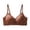A-Brown107, variant on Women Tshirt Bra Comfort Seamless Supportive Push Up Bras Strips Lift Support Breathable Thermal Wireless Lined Bras