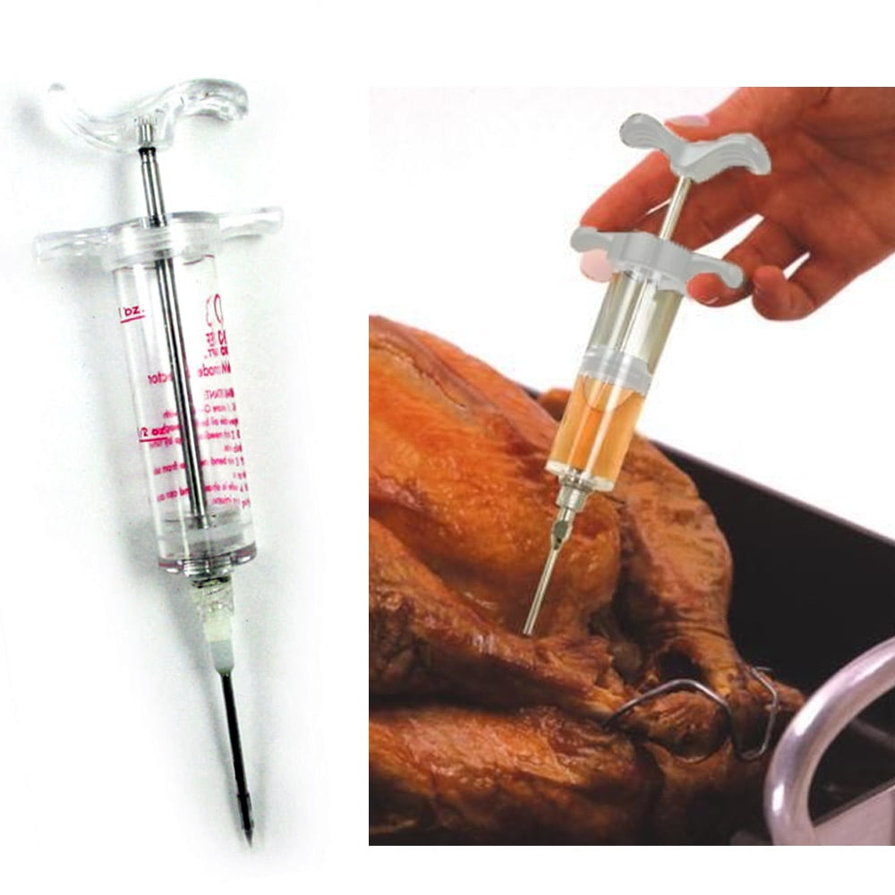 Tasty Poultry Turkey Meat Chicken Baster Tube oven Food Flavour Syringe 1 Pcs 