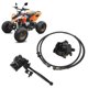 thumbnail image 4 of Kit de pinza de cilindro maestro de freno ANGGREK Hidráulico para ATV 50cc 70cc 90cc 110cc 125cc 150cc, 4 of 7