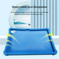 thumbnail image 7 of Kebiory for Walmart Onn 11 inch Tablet Pro 2024 Model Case/Onn 11 inch Tablet Pro Model:100146660 Soft Silicone Case Kids Friendly with Stand for Walmart Onn 11" Tablet Pro 2024 Released(Black+Blue), 7 of 7