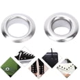 thumbnail image 1 of Side 100pcs 5mm Brass Double Sided Eyelets Rivets Grommet for Belt Shoes Bag Leather Craft, 1 of 7