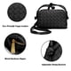 thumbnail image 4 of Bolsos cruzados ZEDIUH bolso pequeño hecho a mano bolso de mano Negro, 4 of 5