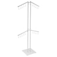 thumbnail image 6 of ToppiJoy Four Arm Adjustable Handbag Rack Chrome Handbag Rack for Handbags Garments Store Display (Silver), 6 of 22