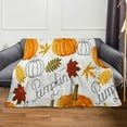 Big Sale! (Pumpkin White) Halloween Blanket D, Shiogb Cute Blanket