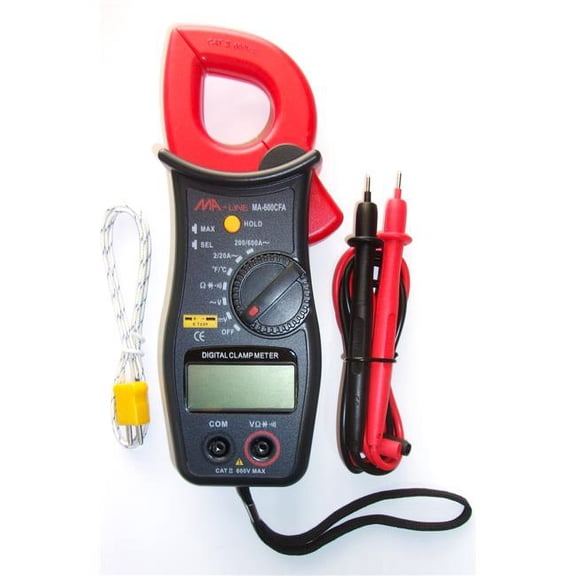 MA-Line MA-600CFA Auto Ranging Clamp on Meter
