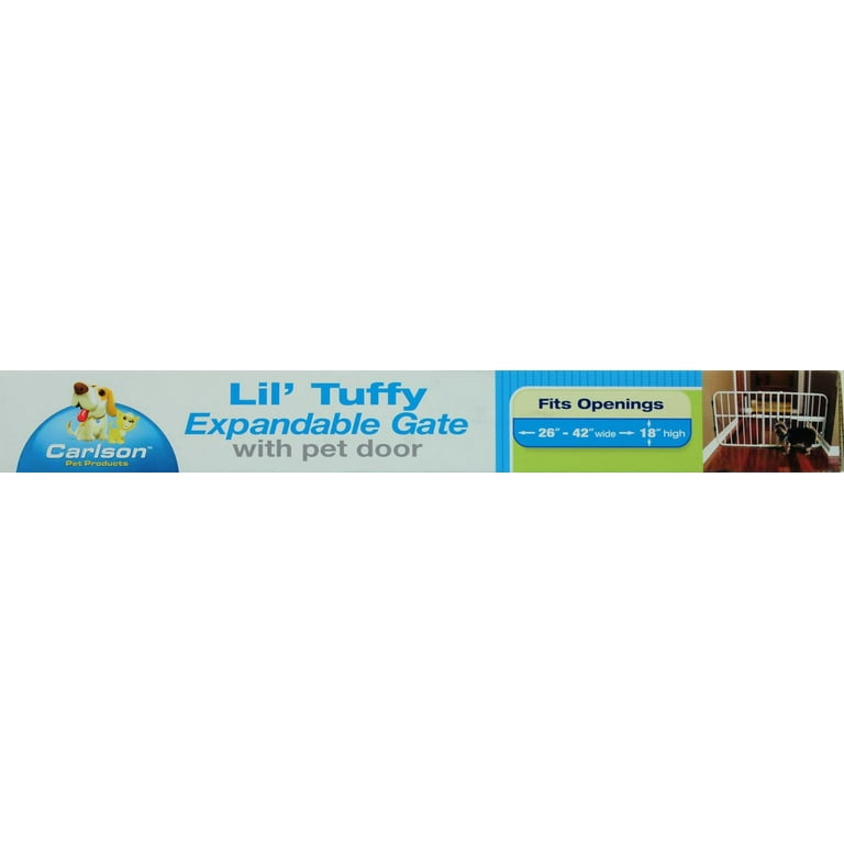 Lil Tuffy Expandable Pet Gate by Carlson Pet Products Walmart