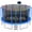 Blue & Lights, variant on CITYLE Trampoline 12FT 14FT 15FT 16FT 1500LBS Trampoline for Adults Kids Trampolines with Basketball Hoop, Outdoor Heavy Duty Trampoline with Enclosure, Easy to Install & Last Long