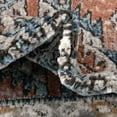 thumbnail image 4 of Unique Loom Nyla Collection Area Rug - Princess (4' Octagon Salmon Pink/Dark Gray), 4 of 7