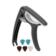 thumbnail image 4 of Electric Guitar Capo, Guitar Capo Set Quick Release  For Ukulele For Mandolin Black, 4 of 8