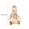 thumbnail image 2 of Figuritas de felpa navideñas, muñeco de alce con lentejuelas multifuncional, suministros para fiestas navideñas, 2 of 6